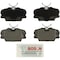Bosch Blue Disc Brak Disc Brake Pads, Be278 BE278 - alternate 2